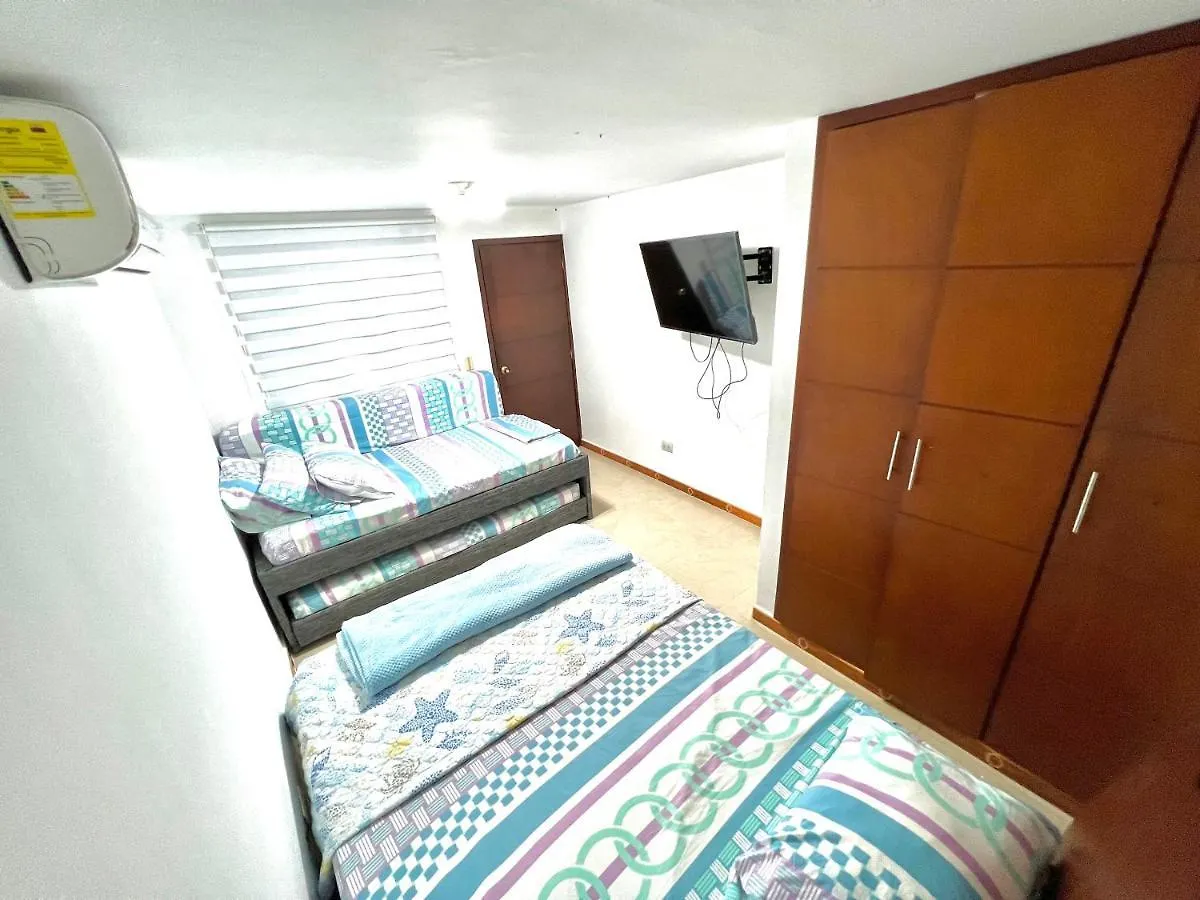 Amplio Apartamento Frente A La Playa El Rodadero Santa Marta  Colombia
